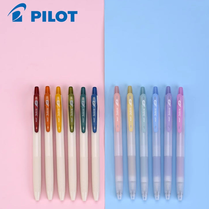 Pilot Juice Gel Pen 6-Colour Set 0.5 mm – Classic Colour & Kusumi Pastel, Anniversary Edition