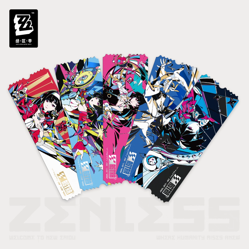Zenless Zone Zero Rina Ticket Stub Set