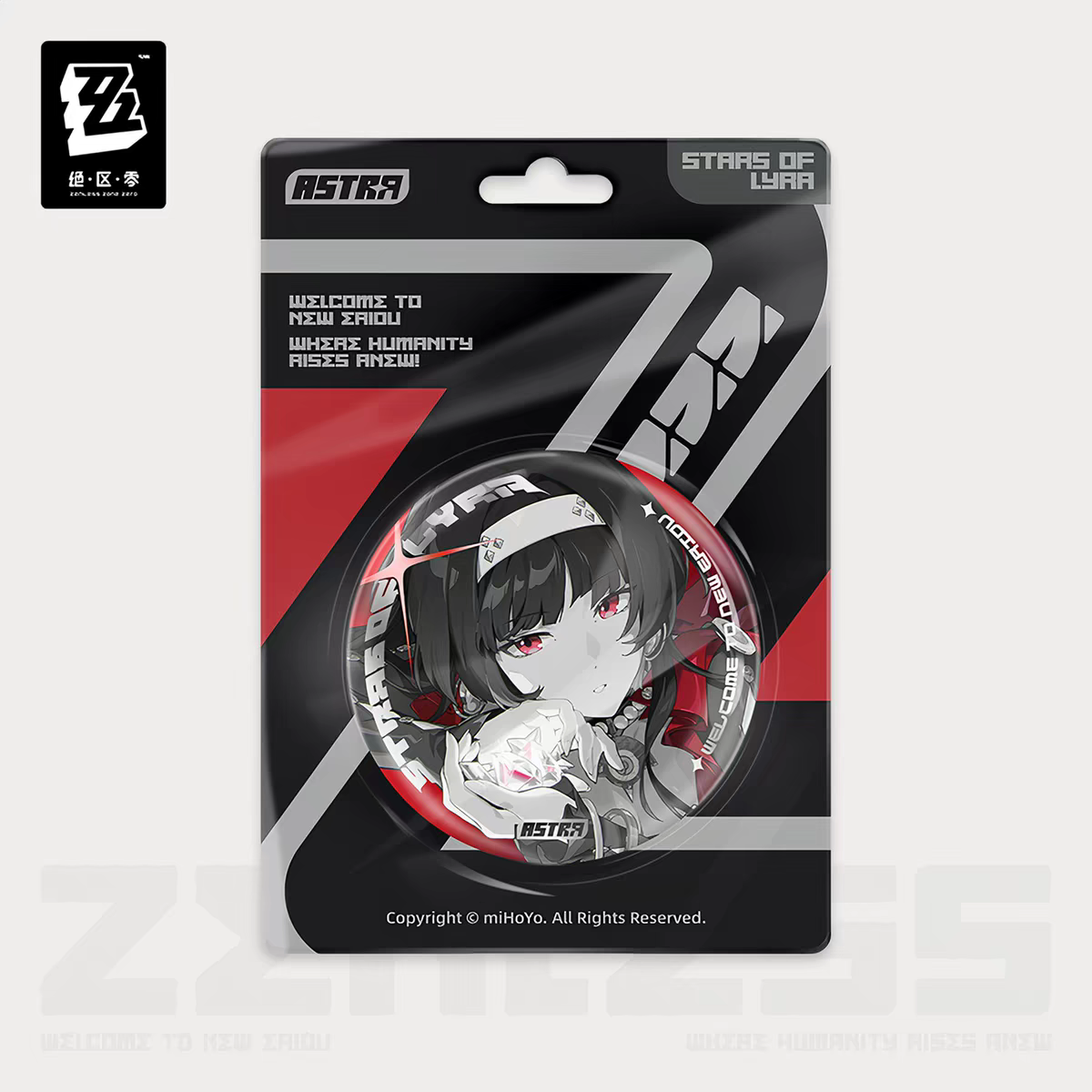 ZZZ Stars of Lyra Reflective Badge Set