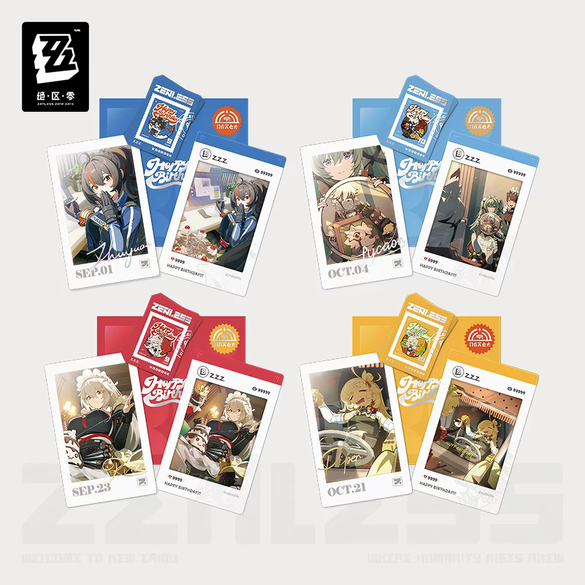 Zenless Zone Zero HB2U Birthday Momento Set