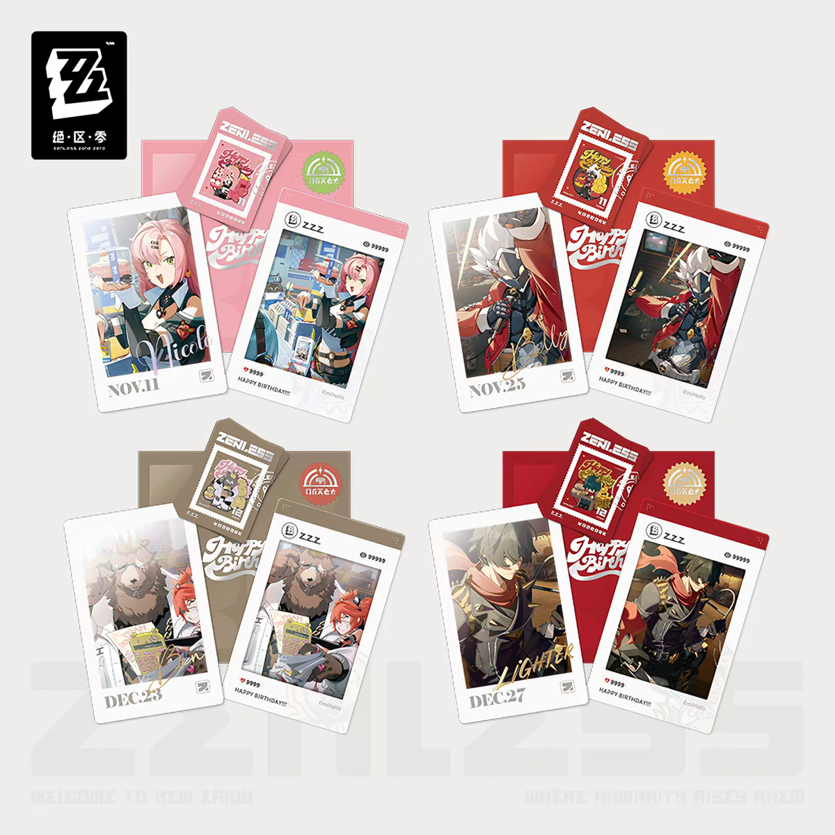 Zenless Zone Zero HB2U Birthday Set Vol.2