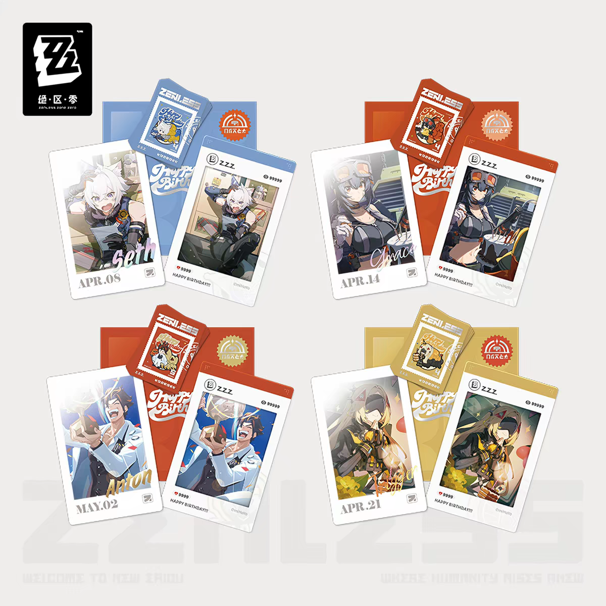 Zenless Zone Zero HB2U Birthday Set Vol.4