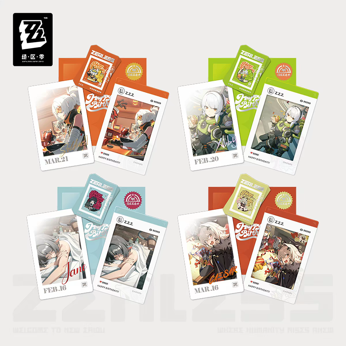 Zenless Zone Zero HB2U Birthday Set Vol.6