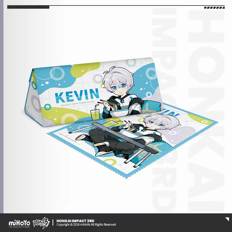 Kevin and Elysia glasses cases side by side