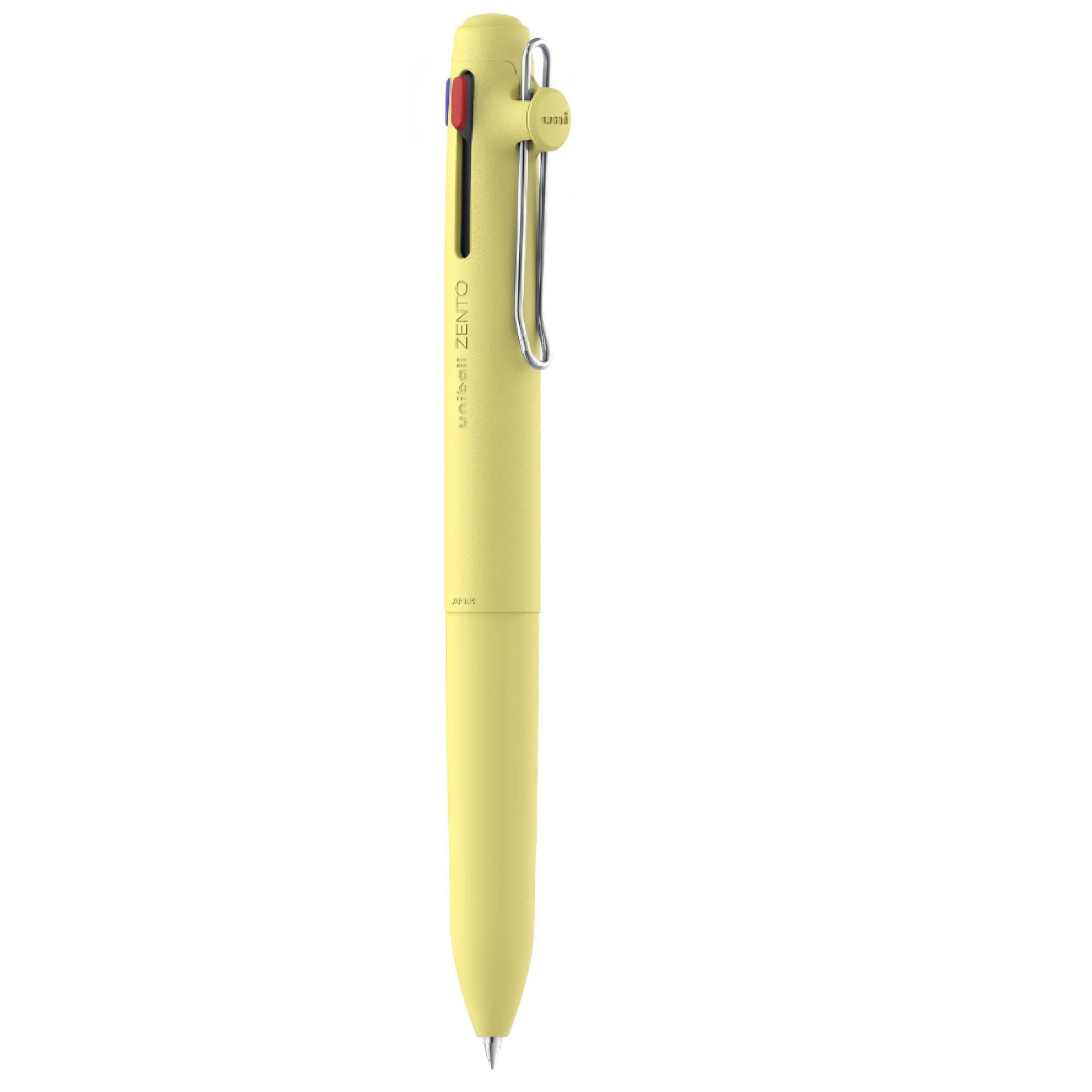Uni-ball Zento 3-in-1 multicolour gel pen coral pink magnetic cap