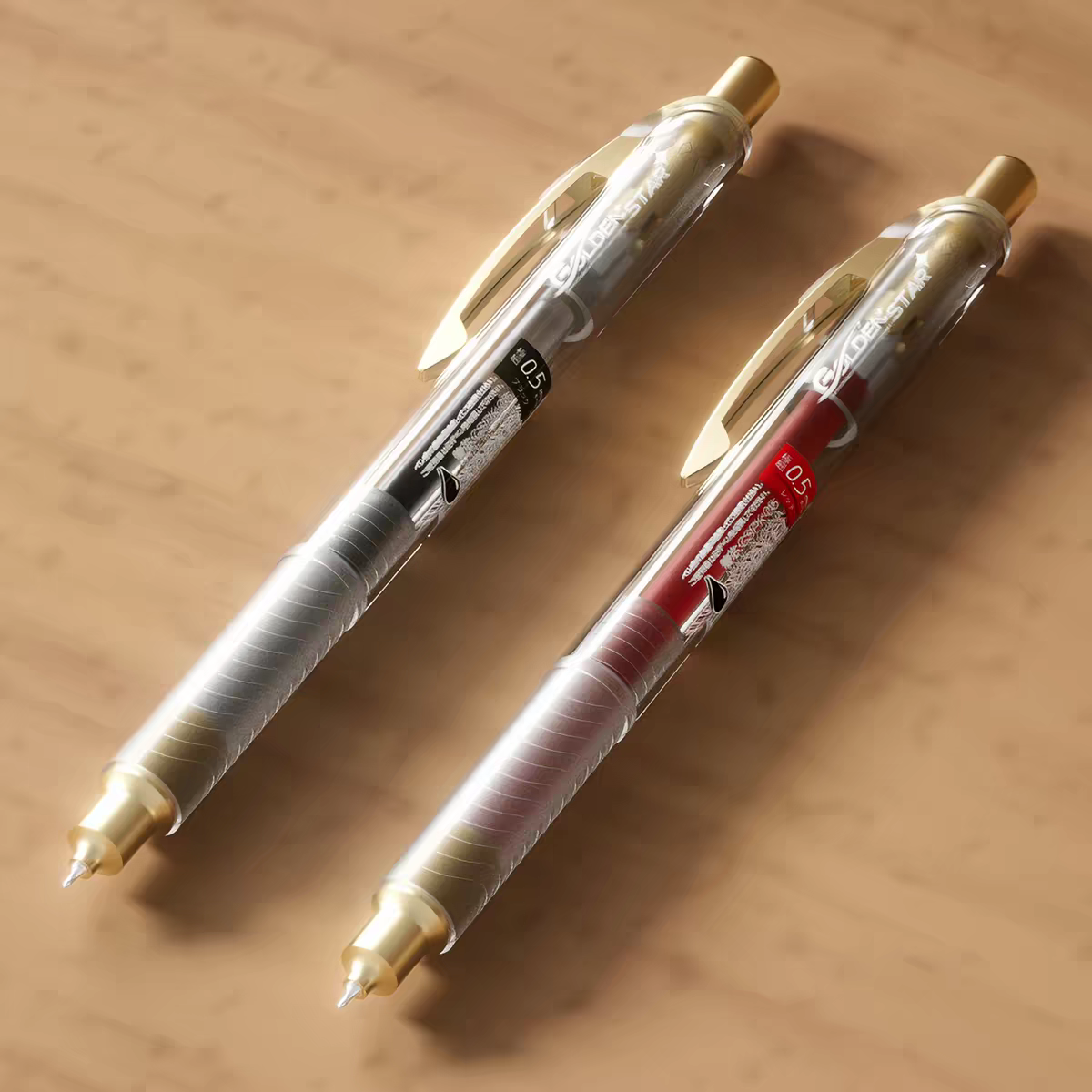 KOOKEI Golden Star Gel Pen 0.5mm Low Centre of Gravity