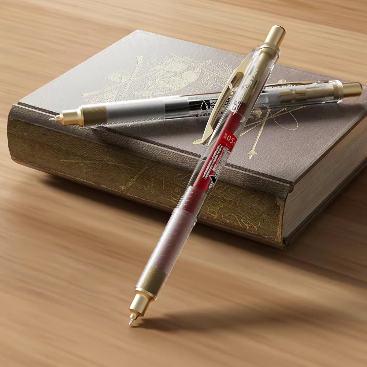 KOOKEI Golden Star Gel Pen 0.5mm Low Centre of Gravity