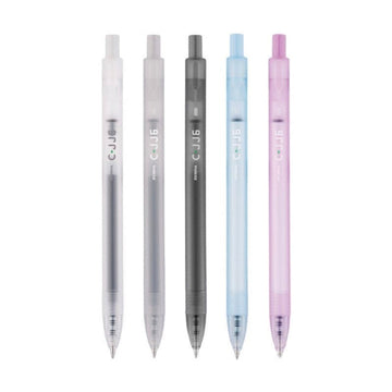 Zebra Sarasa C-JJ6 Mist Frosted Gel Pen 0.5mm Set of 5 Japan