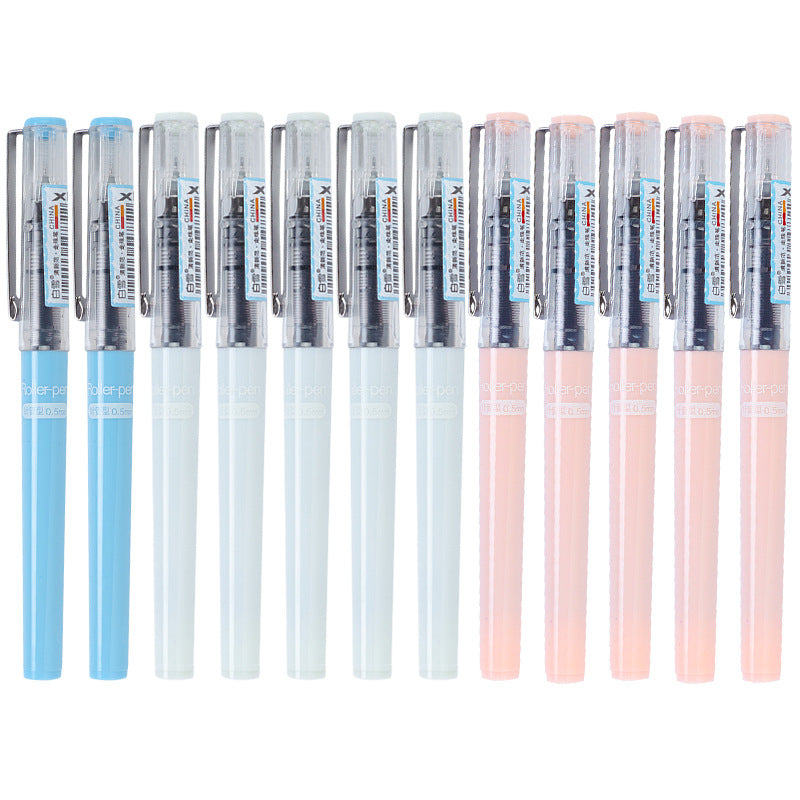 Snowhite X88 Roller Gel Pen Pack of 12 Black