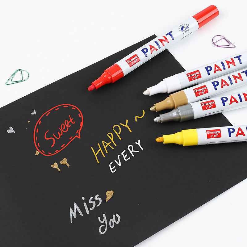 GUANGNA-Paint Markers,Medium Point 2.8mm,Assorted Colors,12-Count - TTpen