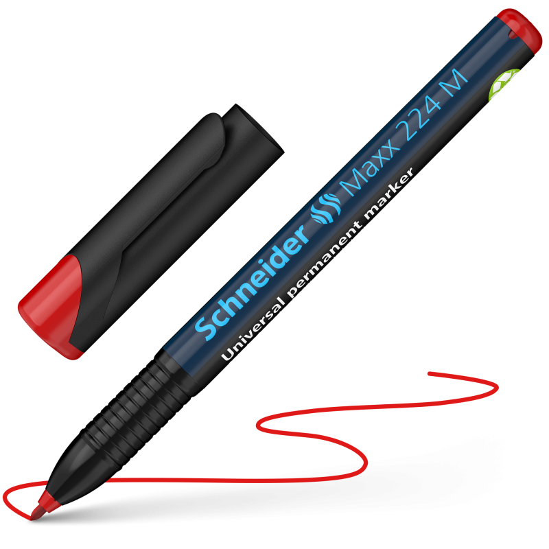 Schneider Maxx 224 Permanent Markers 4-Pack