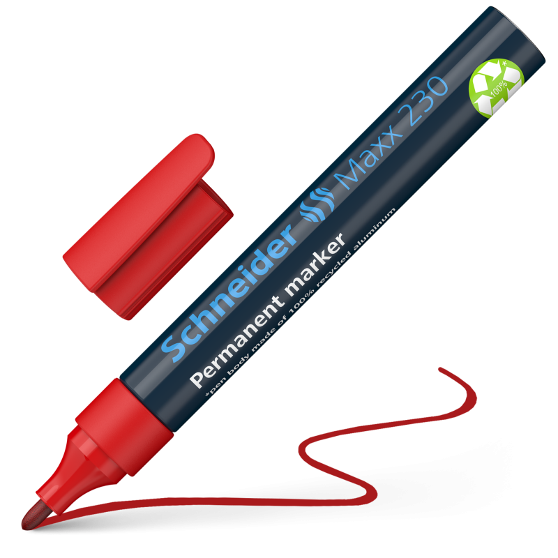 Schneider Maxx 230 Aluminium Markers 4-Pack
