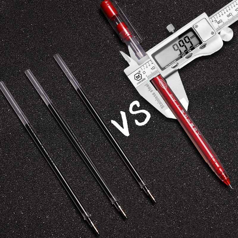 DELI A116 Large Capacity Gel Pen Needle Tip 0.5mm Fine Point 12 Pack - TTpen
