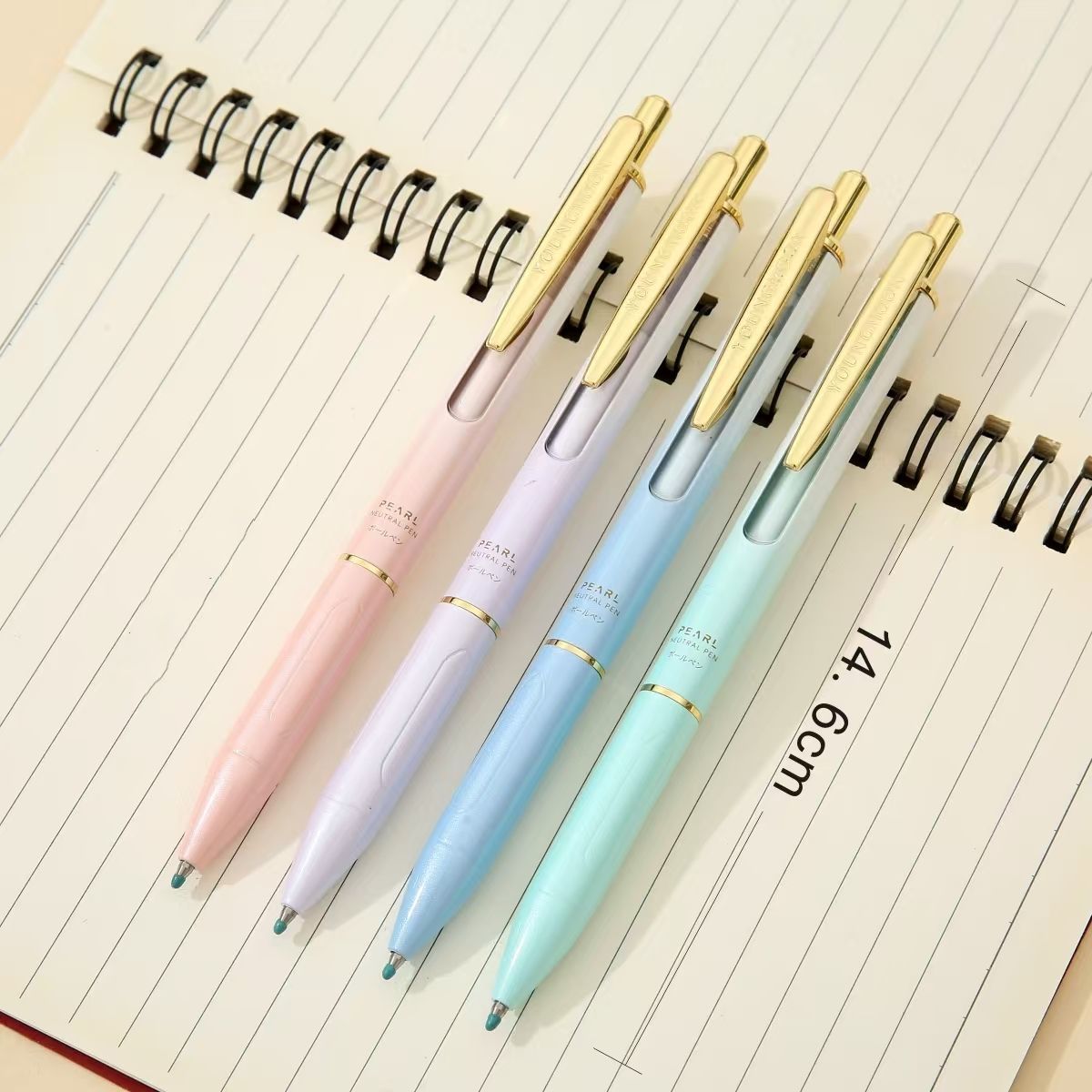 Sakura Moon Limited Metal Gel Pen | 0.5mm Crystal Gradient Gift Set