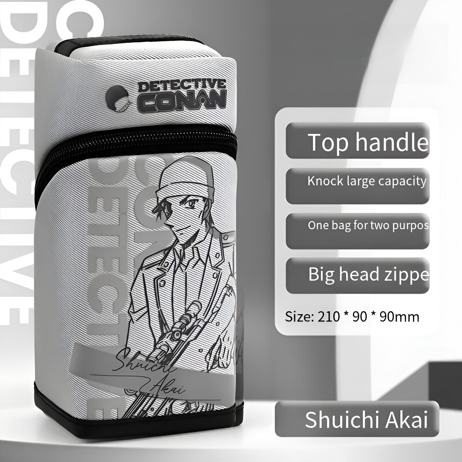 Detective Conan 2-in-1 Pencil Case