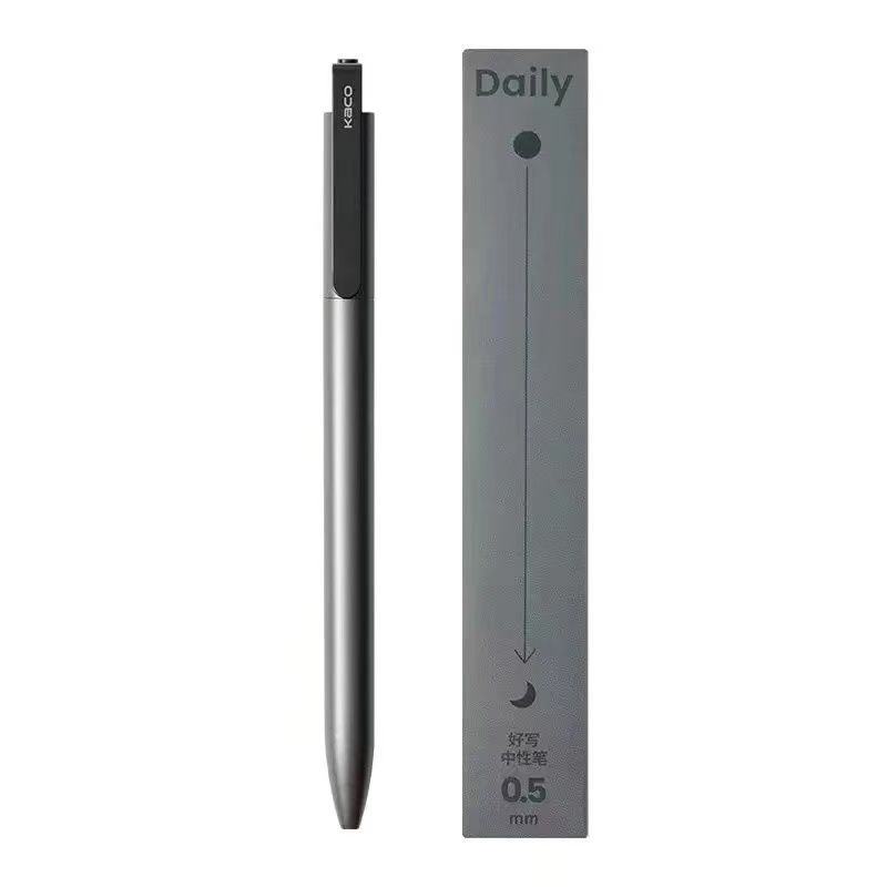 KACO Daily Limited Edition Gel Pen in Black with metallic finish and gift box