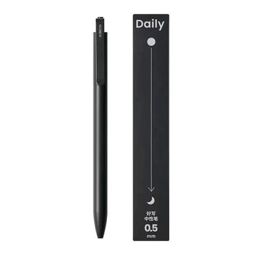 KACO Daily Limited Edition Gel Pen in Black with metallic finish and gift box
