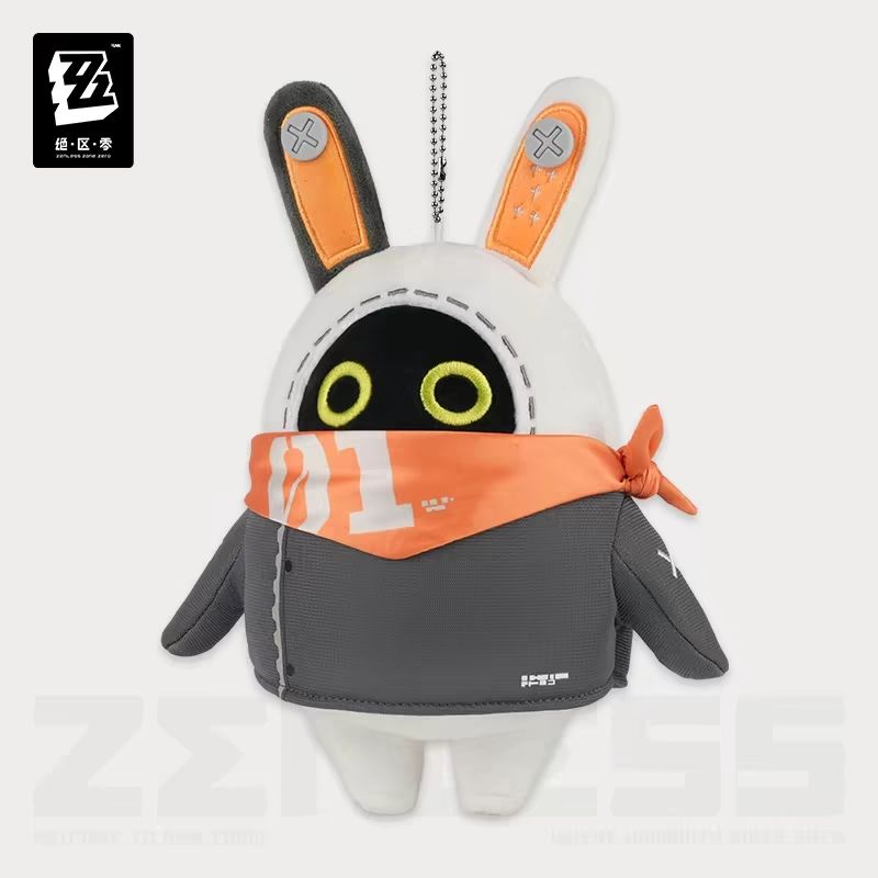 Zenless Zone Zero Eous Bangboo Plush Keychain
