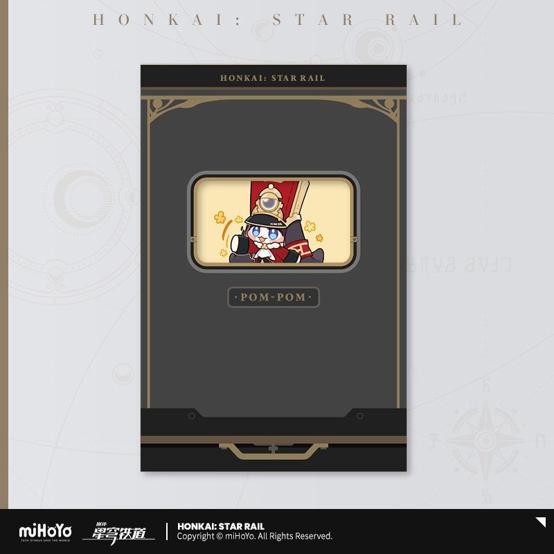 Honkai Star Rail Pom Pom Sticky Notes