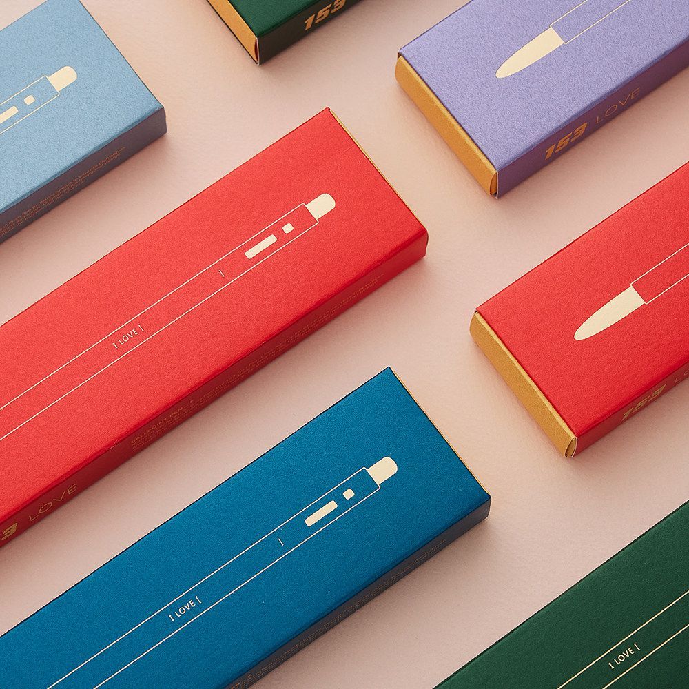 Monami 153 Love Vivid Ballpoint Pen