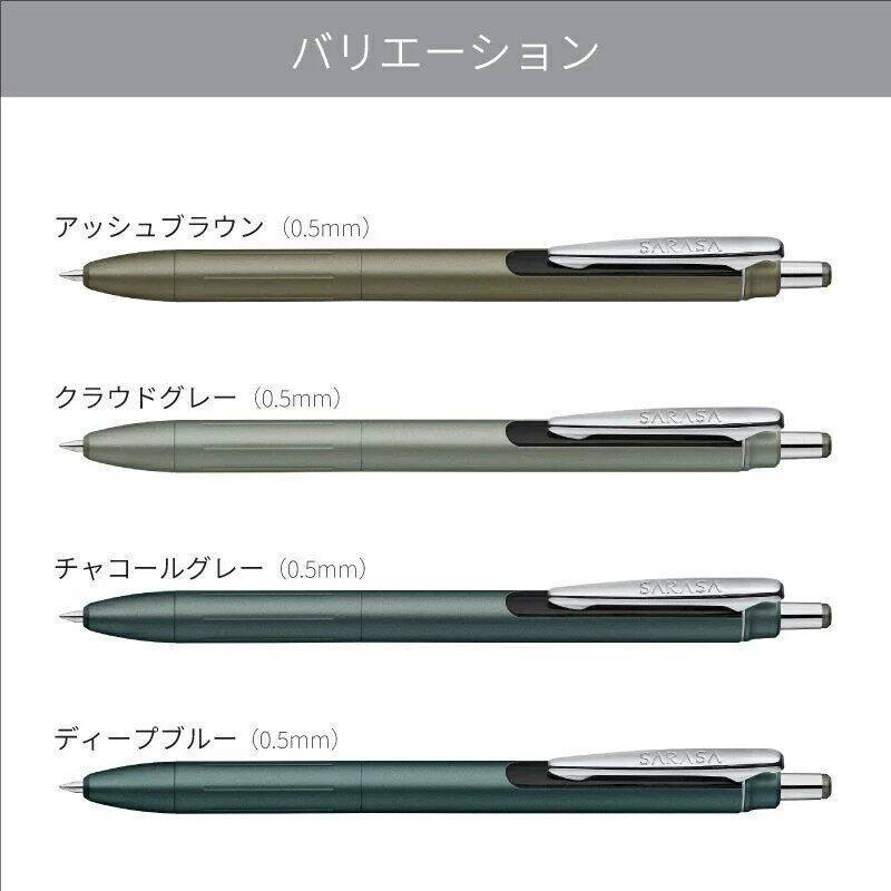 Zebra Sarasa Grand JJ57 0.5mm metal gel pen color variations