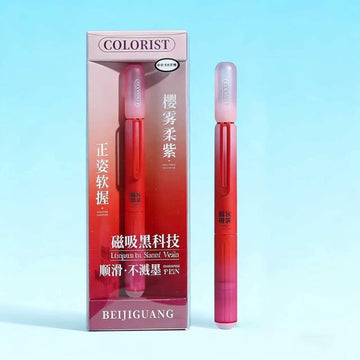 Beijiguang summer fountain pen in pink purple gradient with box