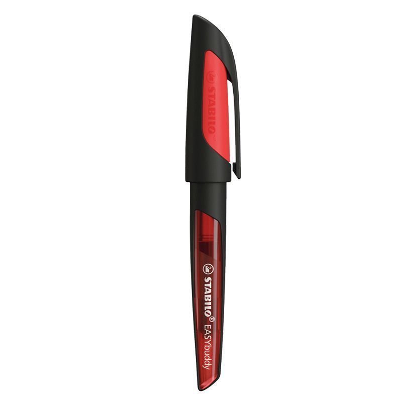 STABILO EASYbuddy black and red fountain pen