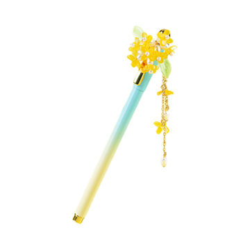 National Library Osmanthus Hairpin Ballpoint Pen