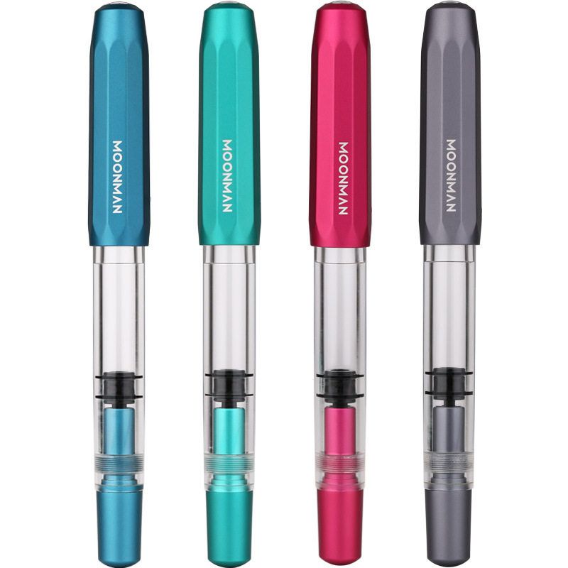 Moonman T1 Aluminum Piston Fountain Pen