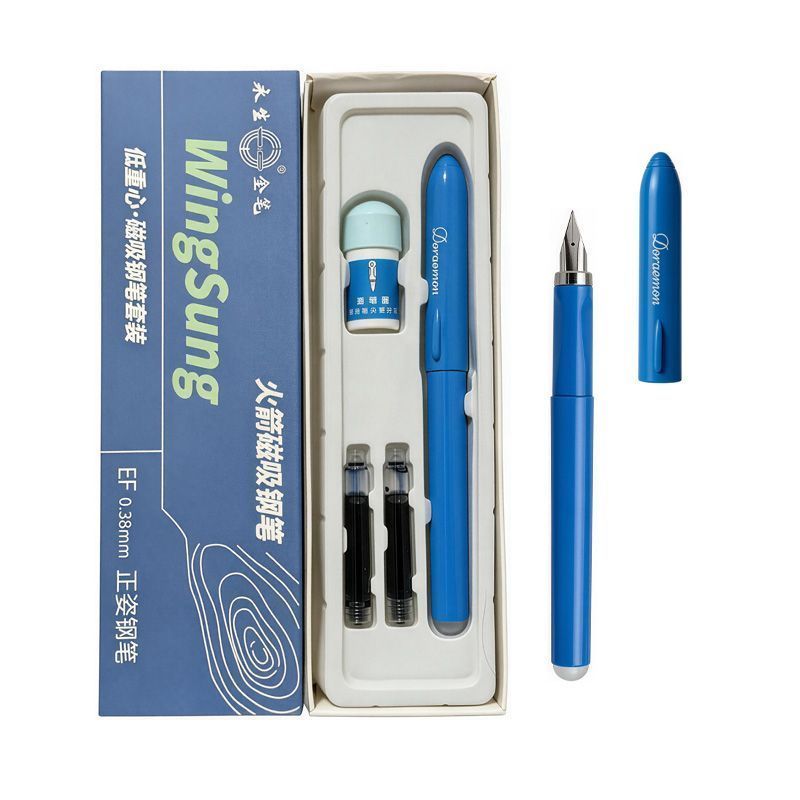 Wing Sung Rocket Magnetic Fountain Pen Set