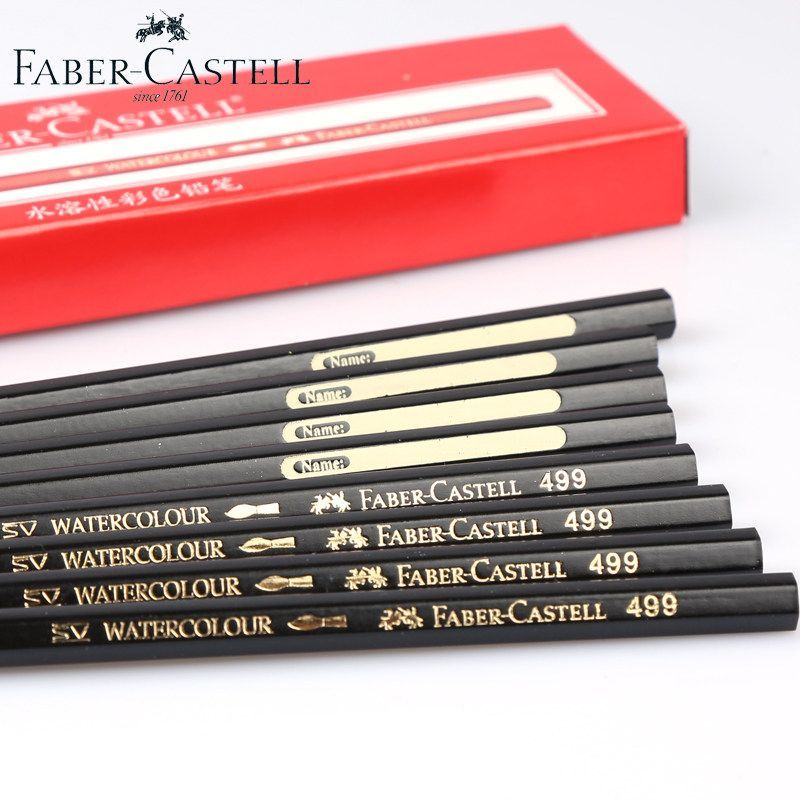 Faber-Castell 499 Watercolour Pencils Close-up