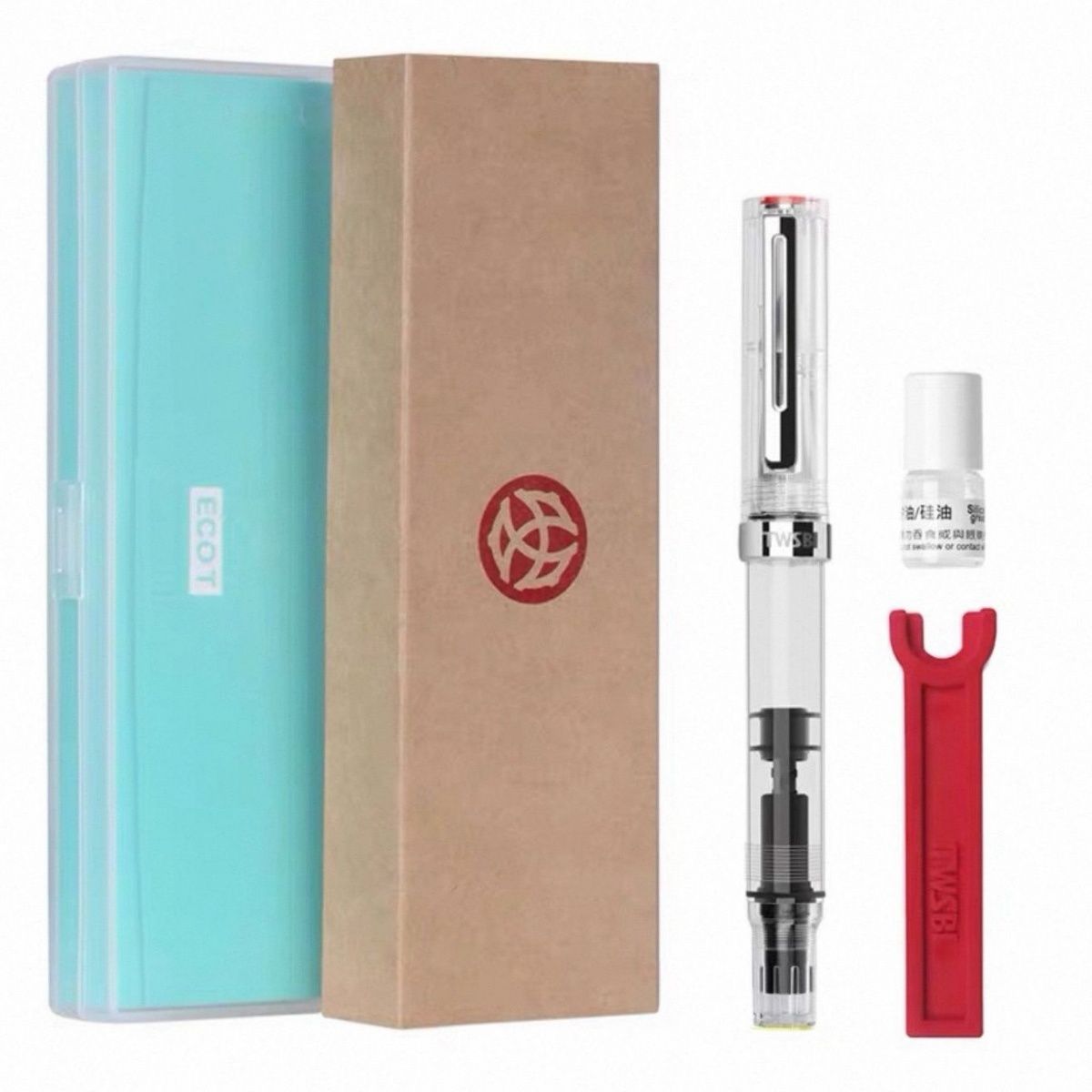TWSBI ECO Clear Demonstrator Piston Fountain Pen