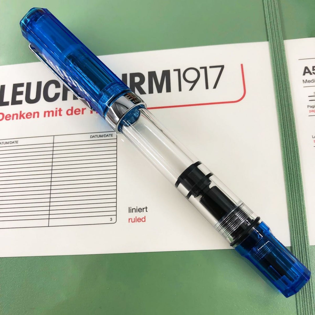 TWSBI ECO Transparent Blue Fountain Pen