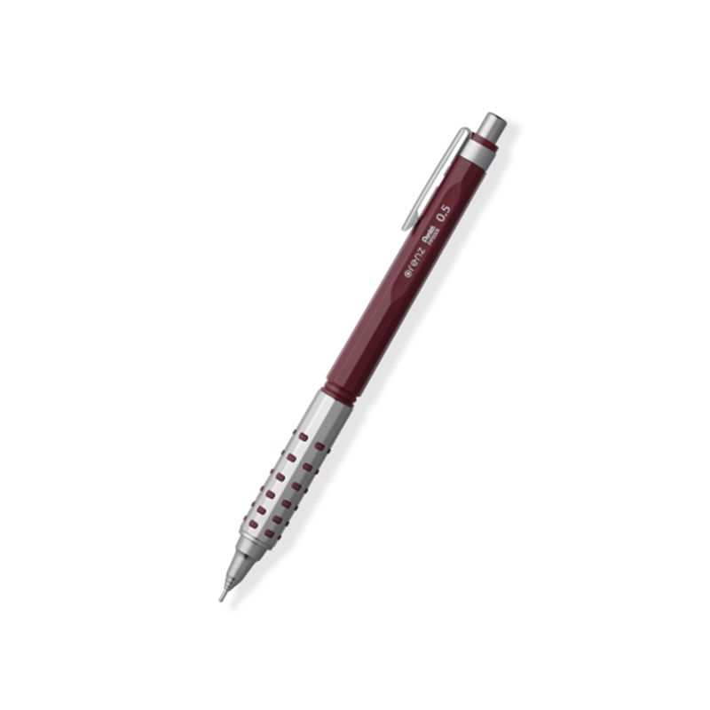 Pentel Orenz AT Dual Grip 0.5mm mechanical pencil in Dark Red