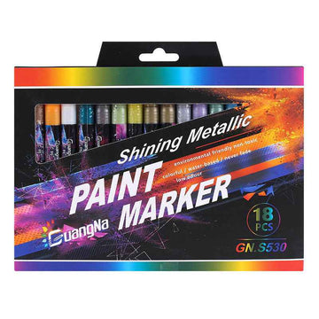 Guangna Shinning Metallic Marker Pens 18 Colors - TTpen