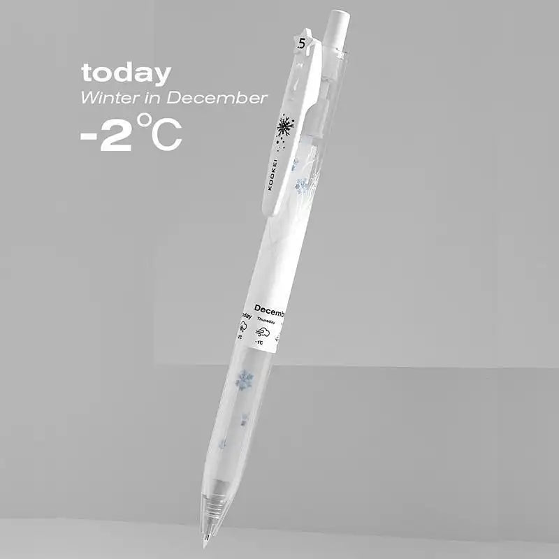 KOOKEI Seasonal Meteorology Gel Pens