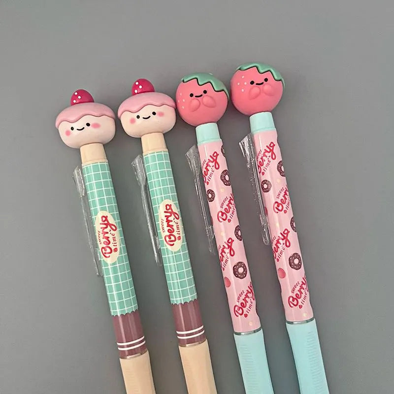 M&G Sweet Berry Time Retractable Gel Pen | 0.5mm Kawaii