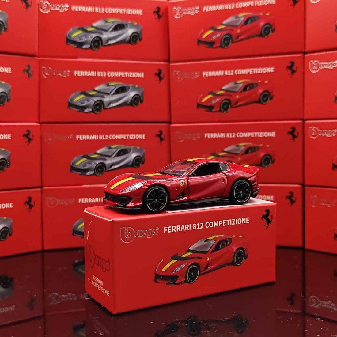 Bimega New 1:64 Scale Ferrari 812 Competizione Diecast Model