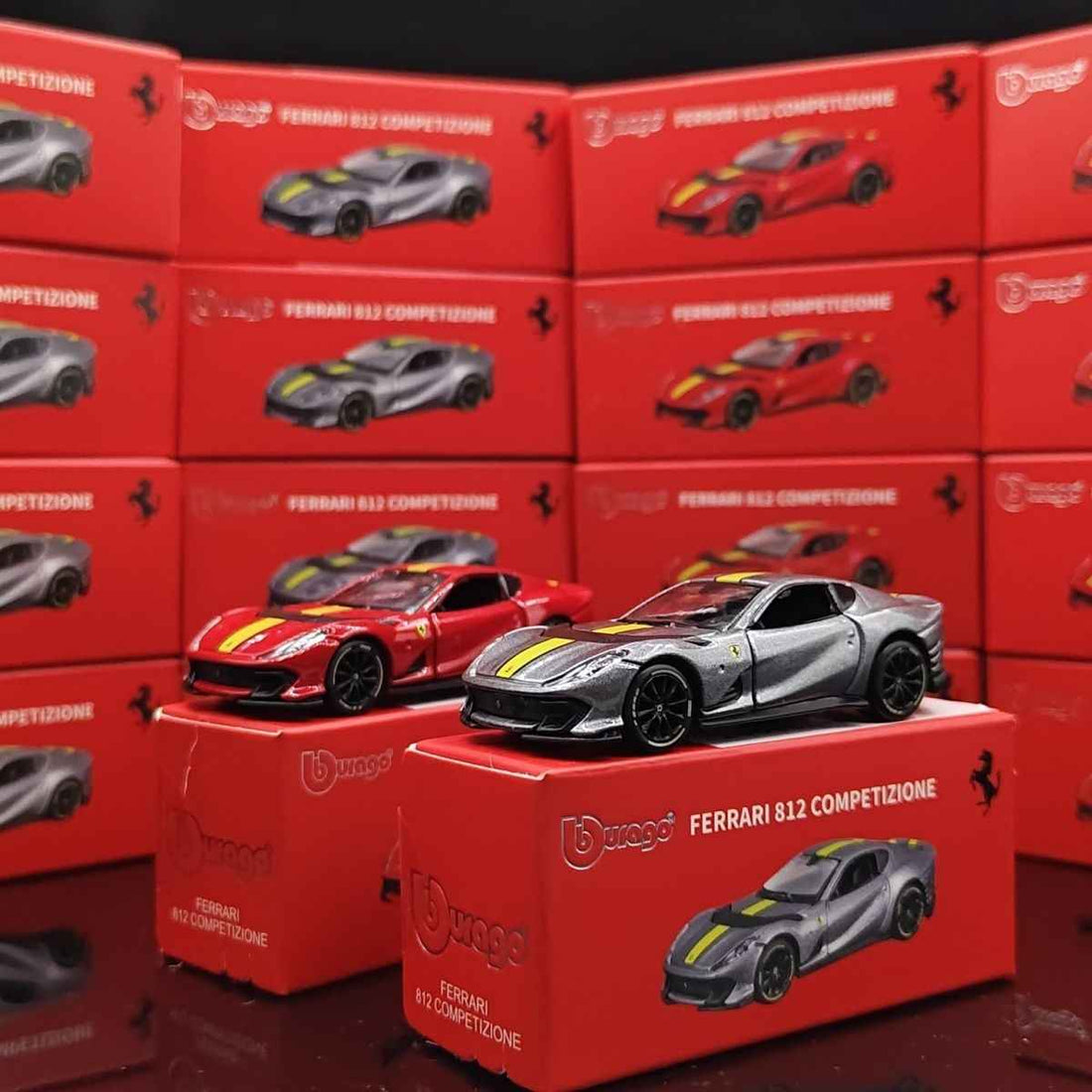 Bimega New 1:64 Scale Ferrari 812 Competizione Diecast Model