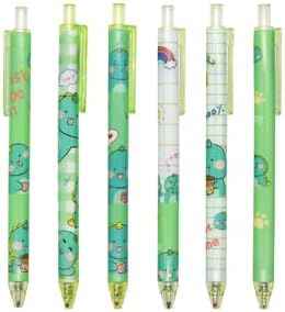 12PCS Cute Dinosaur Retractable Gel Pens For Kids School Supplies - TTpen