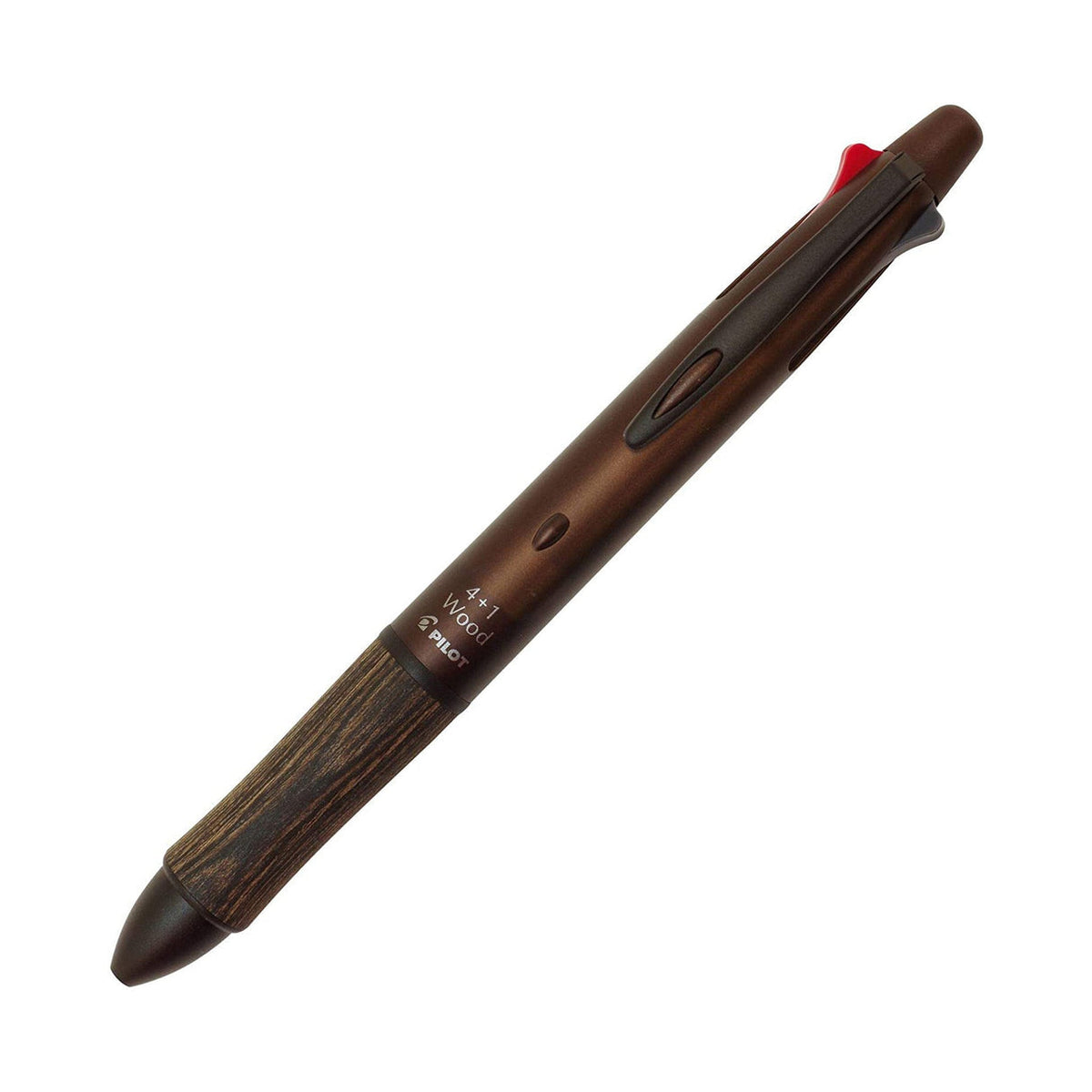 Pilot 4+1 Wood Ballpoint Pen & Mechanical Pencil