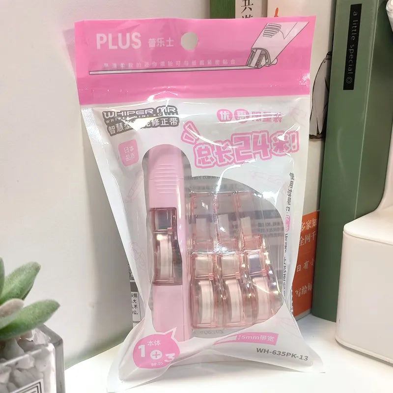 PLUS Transparent Correction Tape Set