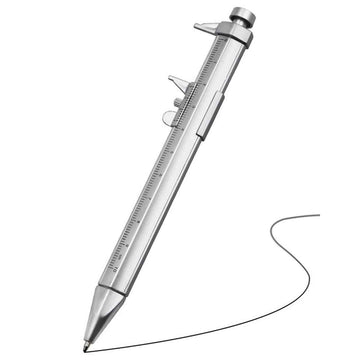 2in1 Vernier Caliper Ballpoint Pen Gadget for Woodworkers Carpenter 5 Pack - TTpen