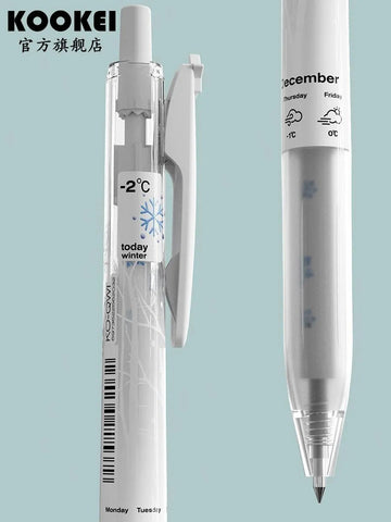 KOOKEI Seasonal Meteorology Gel Pens