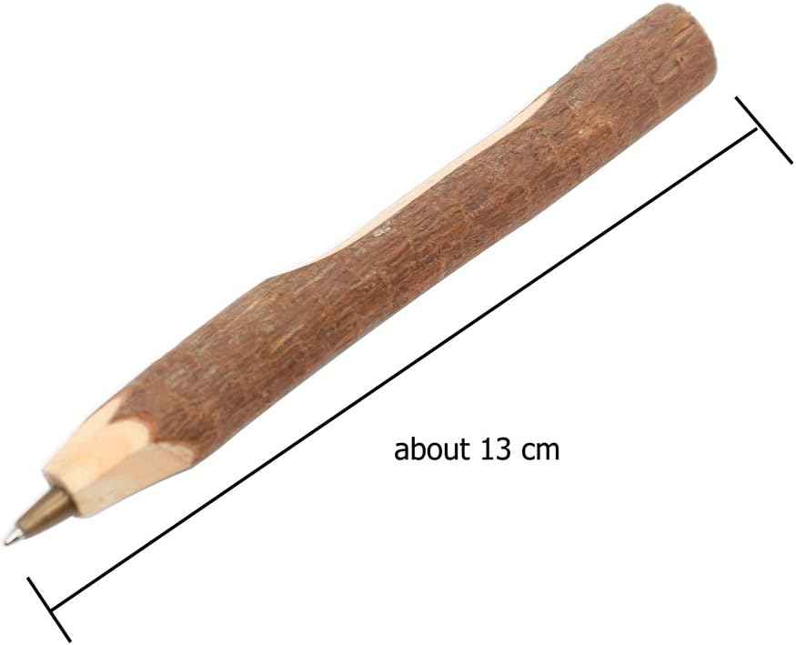 10PCS Handmade Wooden Vintage Original Ecological Wood Ballpoint Pen - TTpen