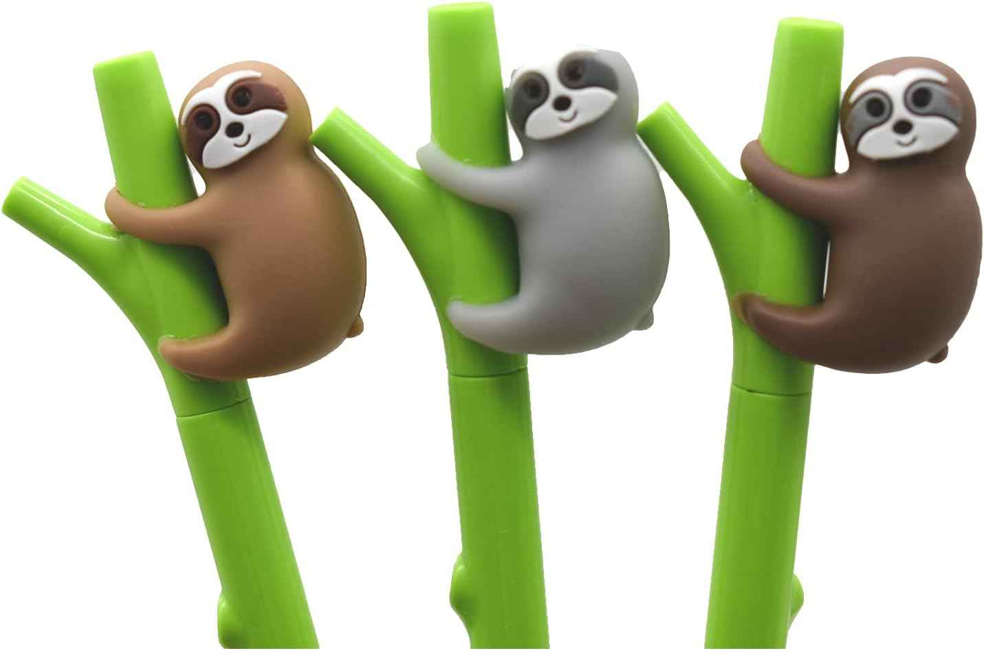 9PCS Cute Sloth Pens Kawaii Bradypod Climbing Tree Pens 0.5 mm - TTpen