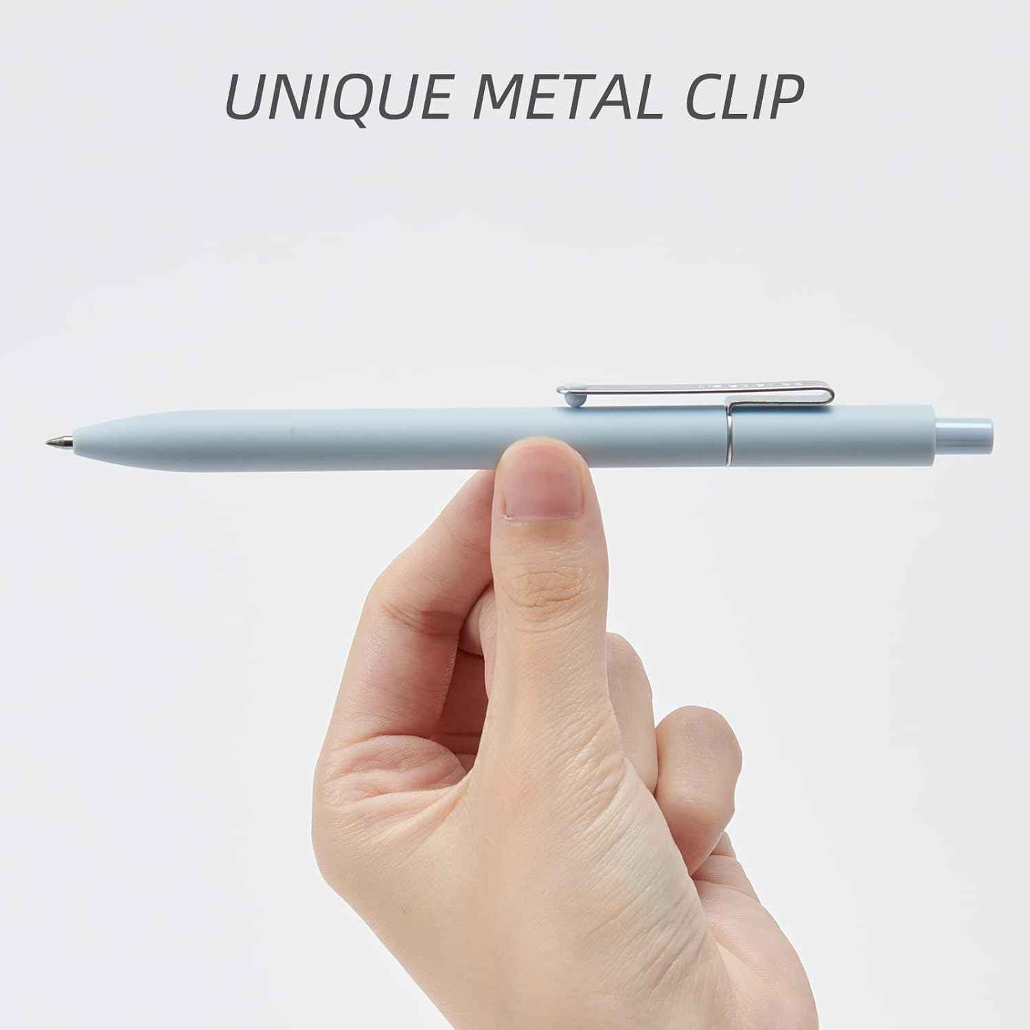 Kaco MIDOT 5PCS Retractable Gel Pens 0.5mm Fine Point - TTpen