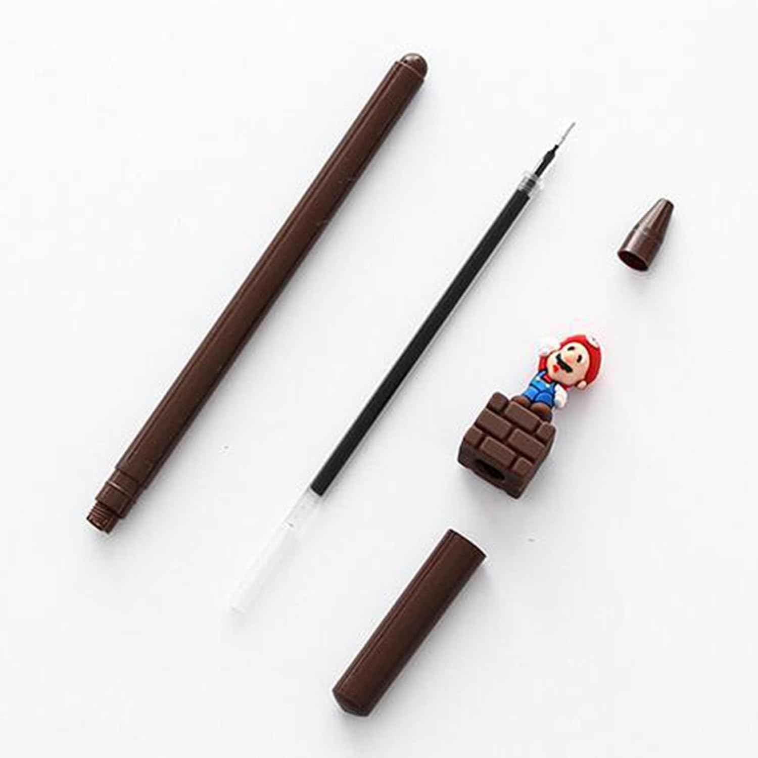 24Pcs Mario Party Favors Gel Pen - Mario Themed Gifts for Kids - TTpen
