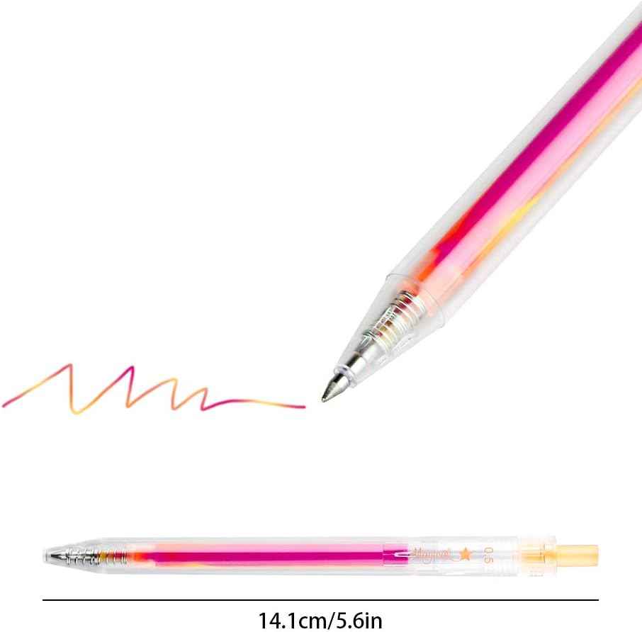 10pcs Magical Color Gel Pens Retractable Set - TTpen