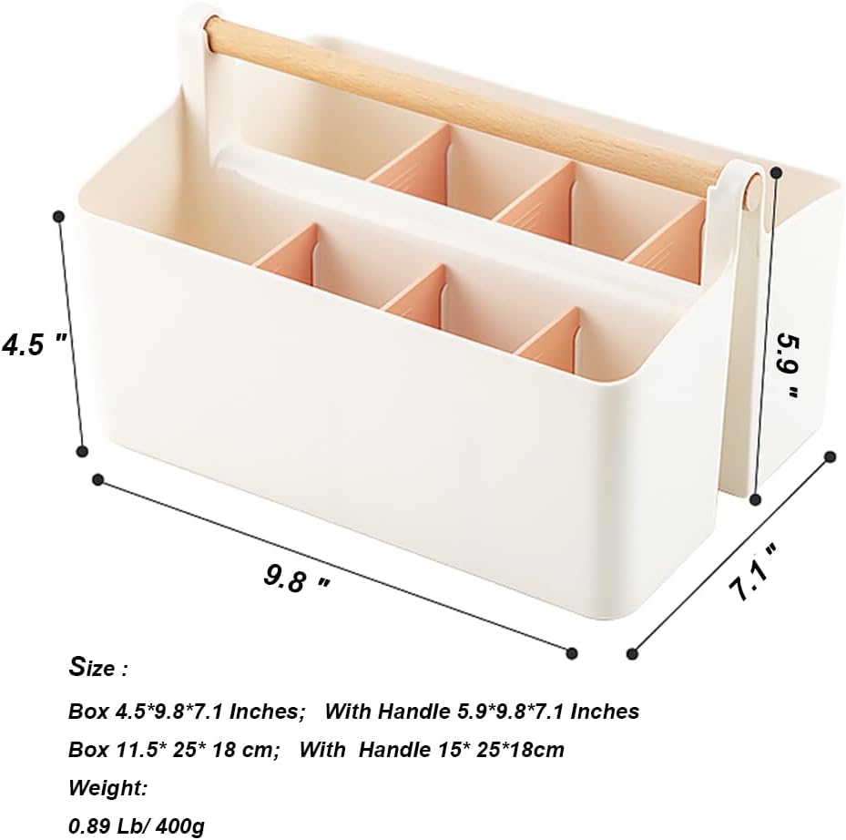 Plastic Art Supply Storage Organizer,Marker Pen Holder Craft Caddy